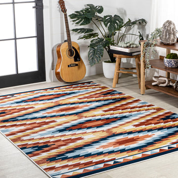 Konya Diamond Kilim Geometric Area Rug